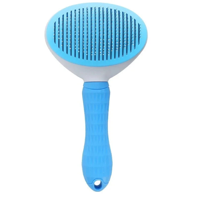 Self-Cleaning Pet Brush for Dogs & Cats | Hair Remover Comb