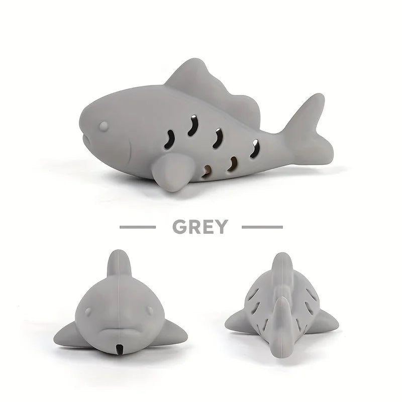 Interactive Treat Dispensing Cat Toy | Bite-Resistant Fish Toy