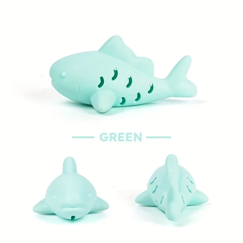 Interactive Treat Dispensing Cat Toy | Bite-Resistant Fish Toy