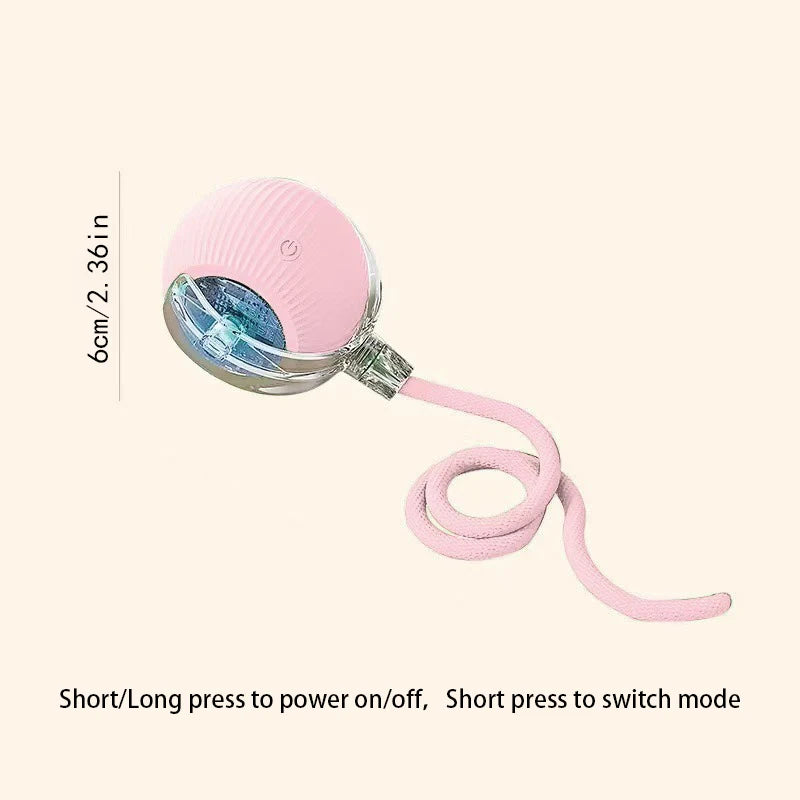 Smart Interactive Rolling Ball for Cats | USB Rechargeable Toy