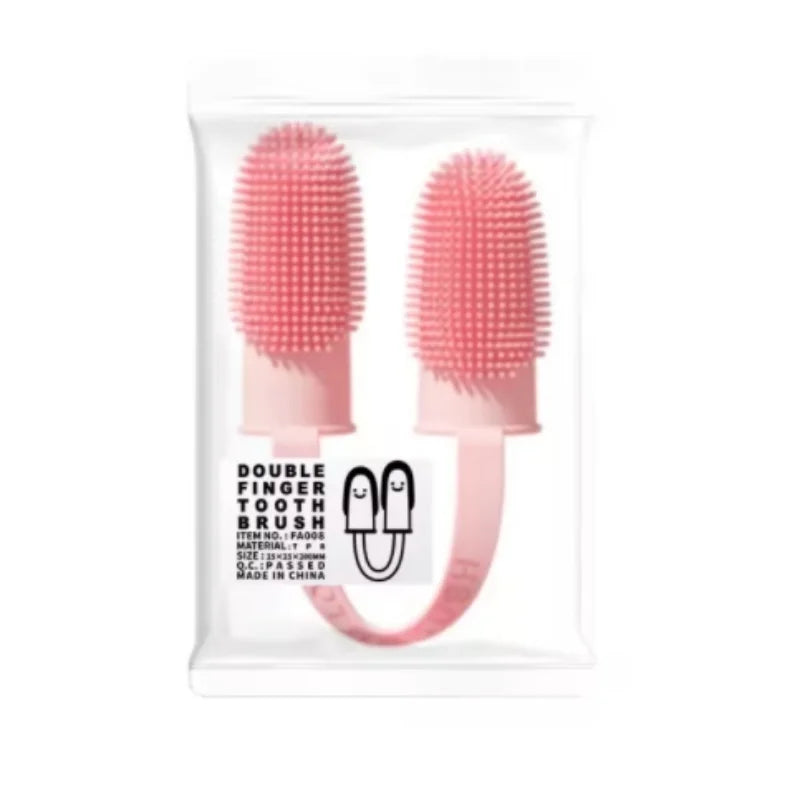 Silicone Finger Toothbrush for Dogs & Cats | Easy Pet Dental Care