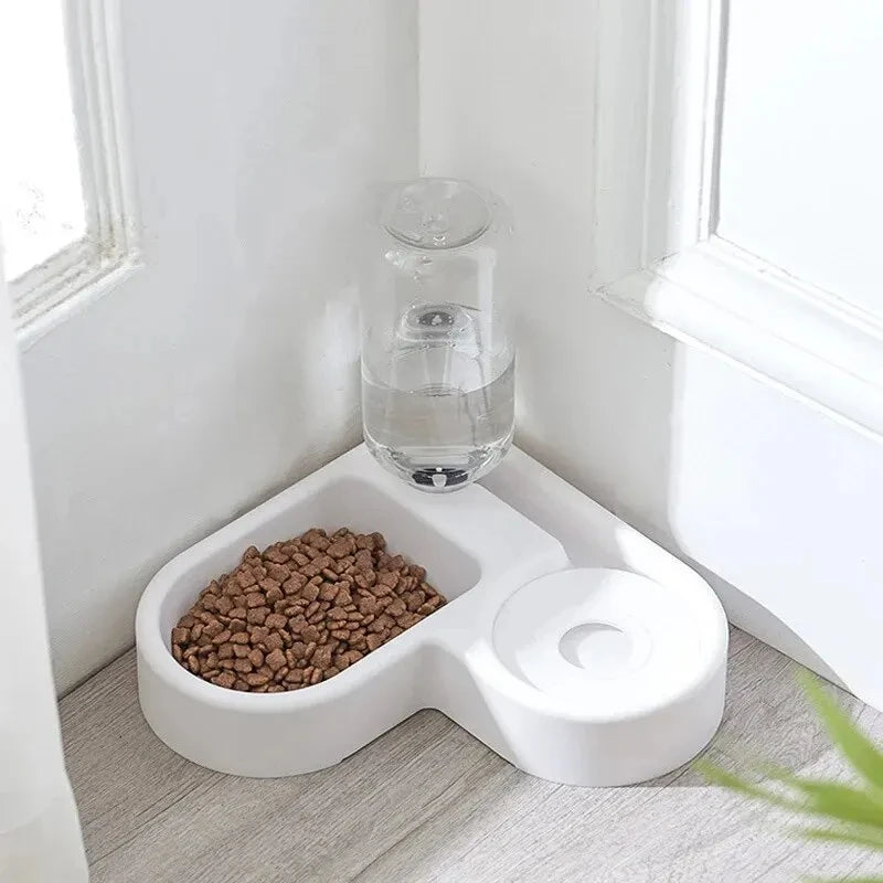 Automatic Pet Feeder & Water Dispenser Bowl for Cats & Dogs