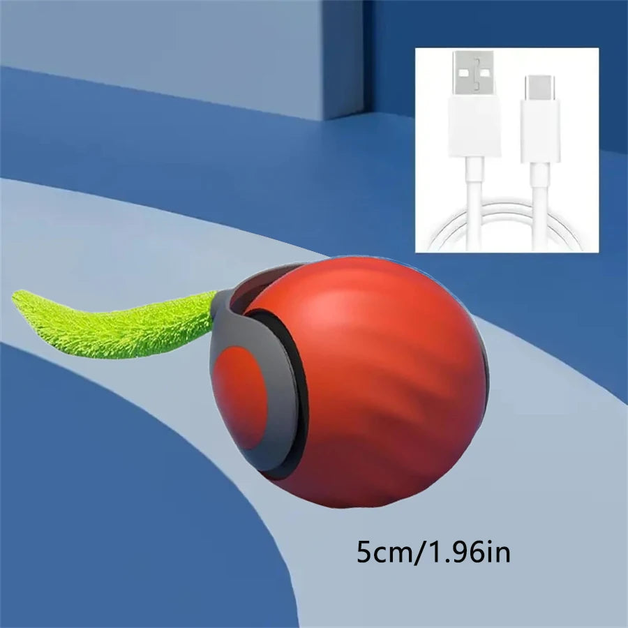 Smart Interactive Rolling Ball for Cats | USB Rechargeable Toy
