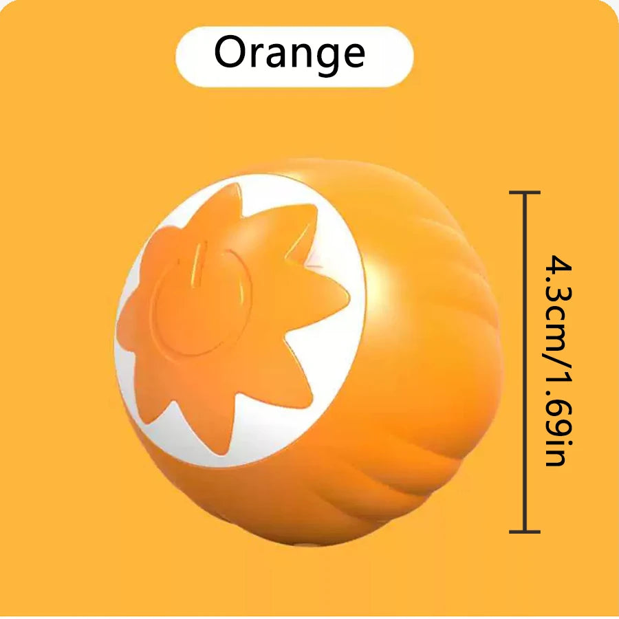 Smart Interactive Rolling Ball for Cats | USB Rechargeable Toy