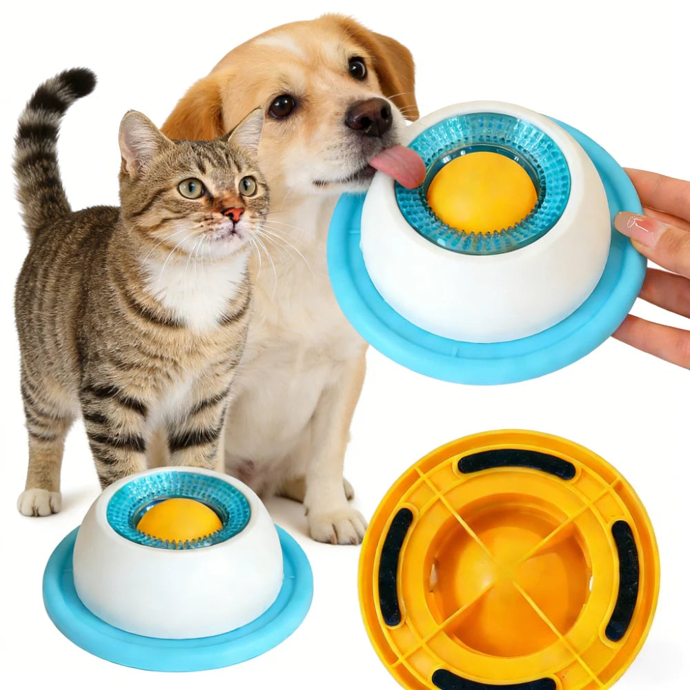 Interactive Slow Feeder Bowl for Dogs & Cats