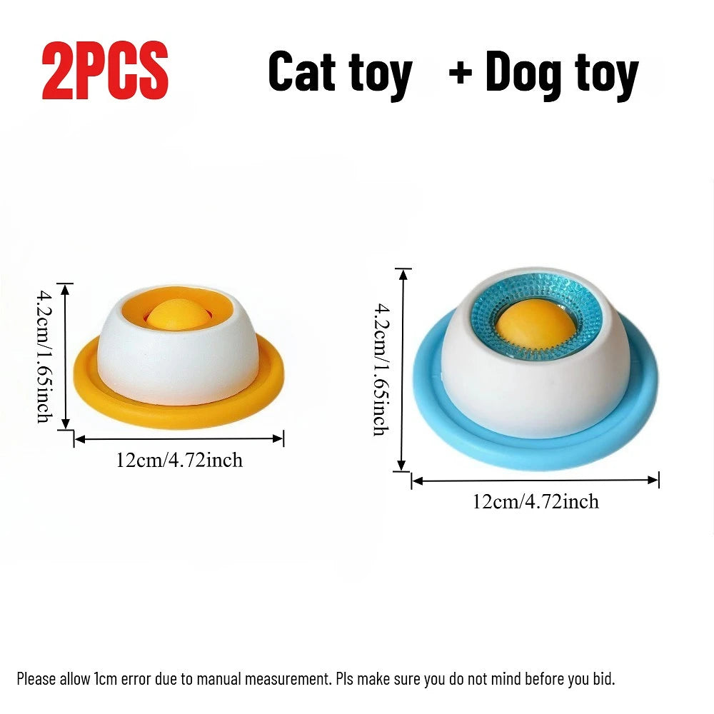 Interactive Slow Feeder Bowl for Dogs & Cats