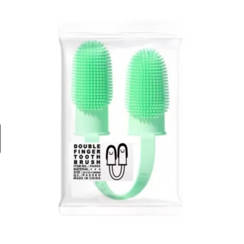 Silicone Finger Toothbrush for Dogs & Cats | Easy Pet Dental Care