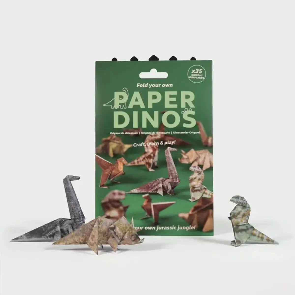 50PCS DIY Animal Origami Kit – 3D Paper Folding Craft Set for Kids & Adults